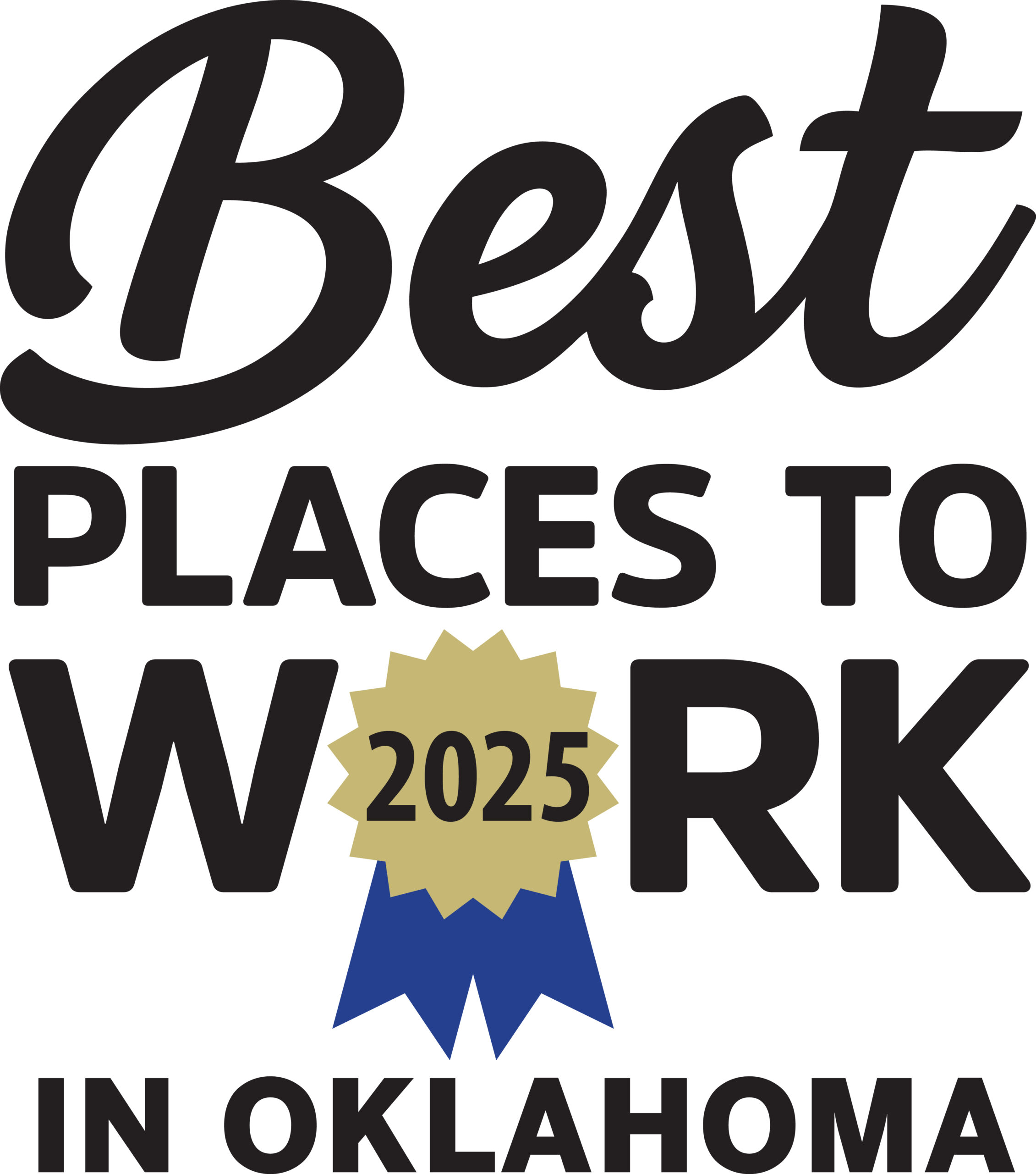 Best Places to Work in Oklahoma Logo