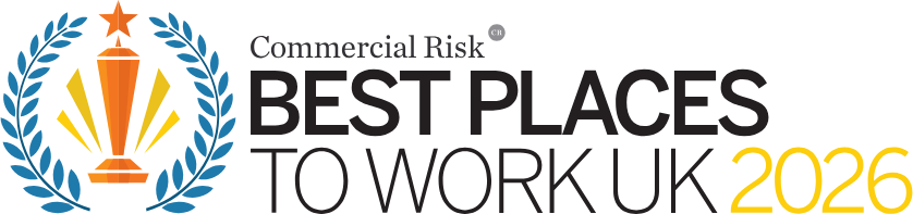 Commercial Risk's Best Places to Work UK Logo