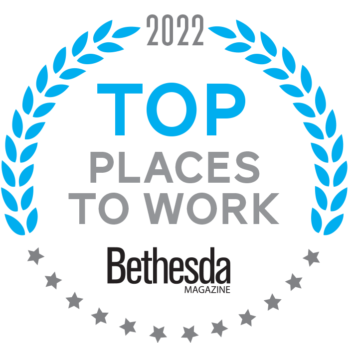 Bethesda Magazine’s “Top Places to Work” Logo