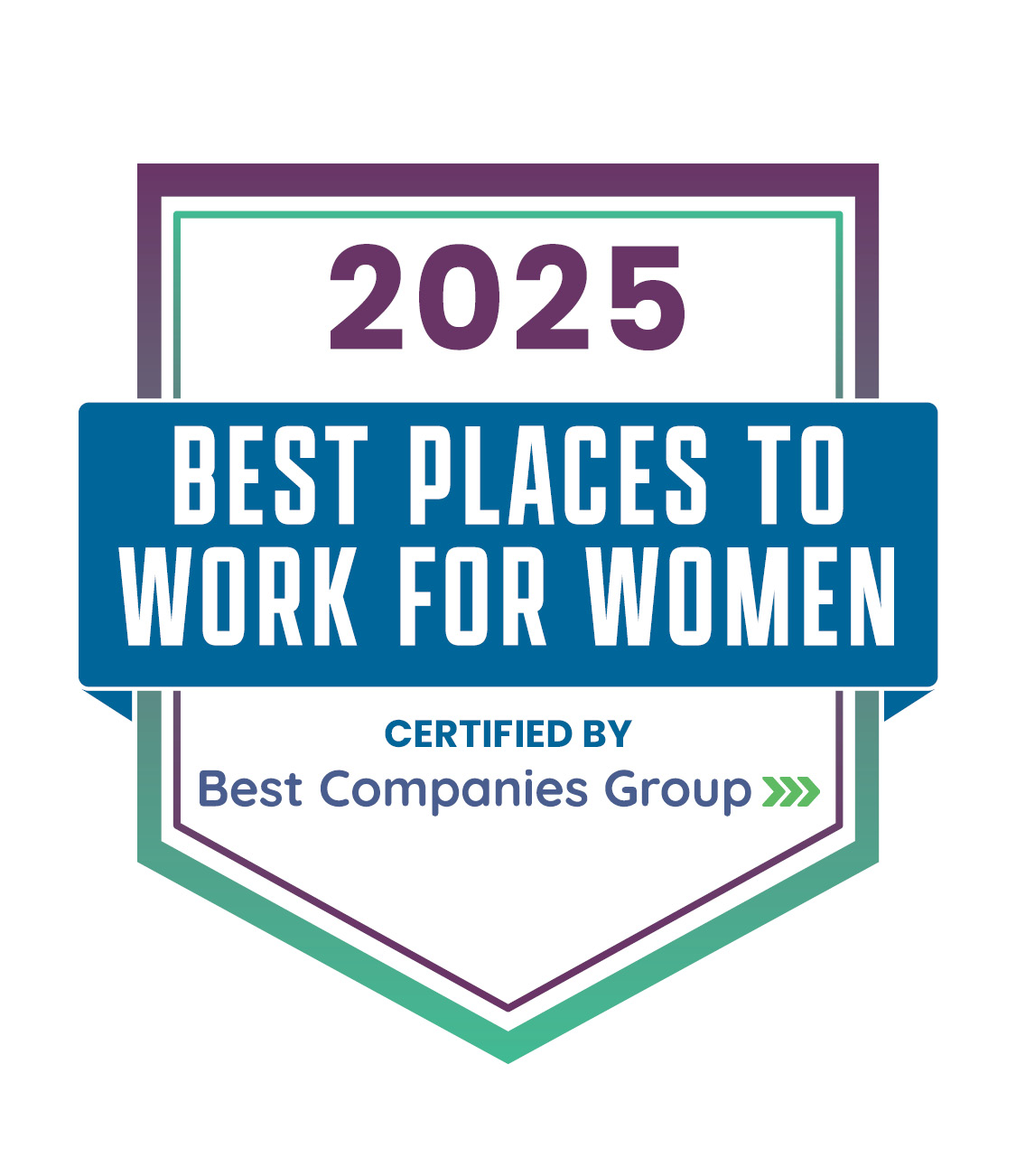 BPTW Women 2025 logo Best Places to Work for Women