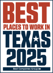 Texas Best Places to Work 2025 logo