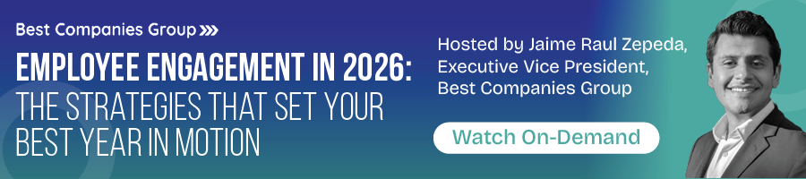 Best at Work On-Demand Webinar: Employee Engagement in 2026 - The Strategies That Set Your Best Year in Motion